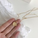 Hjärthalsband för kvinnor M56 5
