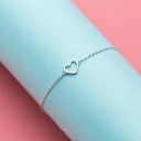 Hjärtkedjearmband för kvinnor P162 3