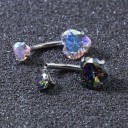 Hjerteformet navlepiercing 4