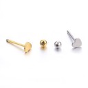Hjerteformet tungepiercing 5