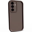 Hladký silikonový obal na Samsung Galaxy A16 5G Bez potisku Matný omak Zvýšený okraj kolem displeje Vystouplý rám objektivů Na běžné nošení 8