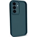 Hladký silikonový obal na Samsung Galaxy A16 5G Bez potisku Matný omak Zvýšený okraj kolem displeje Vystouplý rám objektivů Na běžné nošení 1