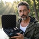 Hlăsitor de pește HIRISI S7-3 cu LED și receptor pe gât Set de 3 hlăritori Material ABS Negru Pentru pescuit la crap și pescuit nocturn la fund 7