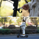 Hliníkový závěsný háček na tašku pre elektrický skúter Xiaomi M365 / Ninebot MAX G30 Odolný držiak doplnkov na riadidlá 2