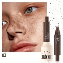 Hnědý razítkový aplikátor na pihy s 5-bodovou špičkou 1,2 ml 9,1 x 2,6 cm pro přirozené umělé pihy a opálený vzhled obličeje 5