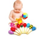 Hochets en bois pour enfants 2