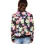 Hochwertige Damen-Frühlings-/Herbstjacke mit Blumenmuster J704 6