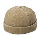 Hoed Four Seasons 28 × 18 × 11 cm van denimstof Gua Skin Retro unisex straathoed verhuurder Polyester Casual outdoor stijl 5