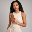 Hoes voor Samsung Galaxy S26 met portemonnee en ronde vingerhouder Kunstleer Kaarten- en bankbiljetvak Standfunctie 27