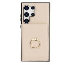 Hoes voor Samsung Galaxy S26+ met portemonnee en ronde vingerhouder Kunstleer Kaarten- en bankbiljetvakken Standfunctie 13