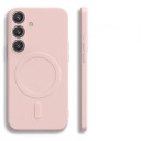 Hoesje voor Samsung Galaxy S24 S met ondersteuning voor draadloos opladen Beschermhoes van thermoplastisch polyurethaan TPU Telefoonhoes met magnetische ring 25