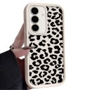 Hoesje voor Samsung Galaxy S25 FE met een luipaardprint Silikonencase voor Samsung S25 FE Dierenpatroon Bescherming voor de camera 17
