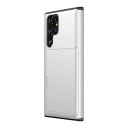 Hoesje voor Samsung Galaxy S25+ met kaarthouder Glijdend kaartsleuf Dubbele beschermhoes van PC en TPU Voor mobiel 11