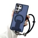 Hoesje voor Samsung Galaxy S25 Ultra met polsbandje en uitklapbare standaard Magnetisch opladen Telefoonhoes 15