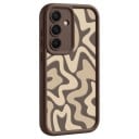 Hoesje voor Samsung Galaxy S26 Gestreept patroon Sterke randen en uitsparing voor de camera Materiaal siliconen Beschermhoes voor mobiele 15