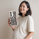 Hoesje voor Samsung Galaxy S26 Leopardprint Siliconen hoes voor Samsung S26 Beschermhoes met dierenmotief Bescherming van randen en camera 20