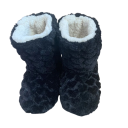 Hoge pluche winterpantoffels met antislipzool Dikke, harige, warme pantoffels Comfortabele huisschoenen voor de winter voor vrouwen 1
