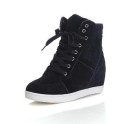 Hoge suède sneakers voor dames J1188 11