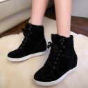Hoge suède sneakers voor dames J1188 1
