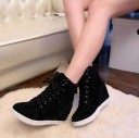 Hoge suède sneakers voor dames J1188 2