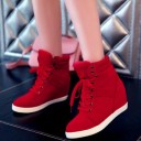 Hoge suède sneakers voor dames J1188 4