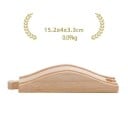 Höjd träspår 15,2 x 4 x 3,3 cm Högt spårövergång Stabil anslutning Smidig anslutning Utvidgning av träspår 2