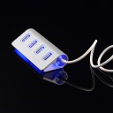Højhastigheds 4-ports hub til Apple - Hvid 4