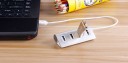 Højhastigheds 4-ports hub til Apple - Hvid 5