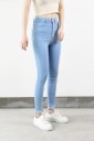 Højtaljede damejeans i forskellige farver 2