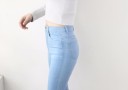 Højtaljede damejeans i forskellige farver 4