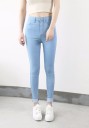Højtaljede damejeans i forskellige farver 5