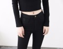 Højtaljede damejeans i forskellige farver 11