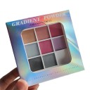 Holografické Perleťové Nehtové Prášky 9 Farieb Gradient Prášok pre Manikúru Nail Art 2