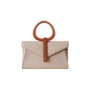 Holzgriff für Handtaschen 12,9 x 14,5 cm Natürliches Holzgriff für Taschen Ersatzgriff für Handtaschen Praktisches Zubehör 2