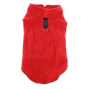 Honden fleece kleding Warme comfortabele vest voor honden Winter fleece jas voor honden Kleding voor honden in koud weer 2