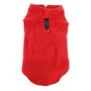 Honden fleece kleding Warme comfortabele vest voor honden Winter fleece jas voor honden Kleding voor honden in koud weer 2
