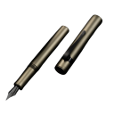 Hongdian Fountain Pen Compact Nib 0.36 mm Length 10.5 cm Ink Writing Pen Metal Design for School Office Everyday Writing 4