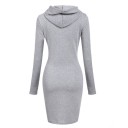 Hooded Sweatshirt Dress 6