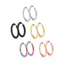 Hoop Earrings 5 Pairs 2