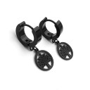 Hoop Earrings with Pendant G2521 24
