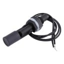 Horizontální boční plovákový spínač hladiny vody PP plast závit M16, 110V DC 0.5A, kabel 350 mm, do akvárií a nádrží, černý 1