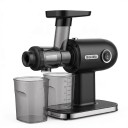 Horizontell långsam juicepress BioloMix Kallpressning Med bakåtgående funktion och tyst drift Svart För frukt och bladgrönsaker samt selleri 1