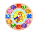 Horloge en bois J627 7