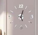 Horloge murale autocollante 12