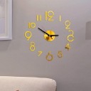 Horloge murale autocollante 22