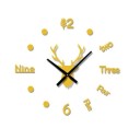 Horloge murale autocollante 33