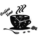 Horloge murale autocollante 36