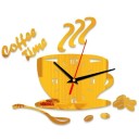 Horloge murale autocollante 39