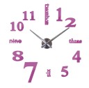 Horloge murale autocollante G1705 6