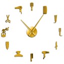 Horloge murale autocollante G1734 7